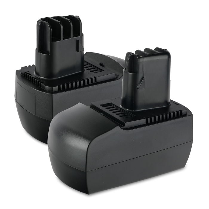 2x Akku työkaluun Metabo BSZ 14.4, BSZ 14.4 Impuls, BSZ 14.4 Impuls - 6.25475, 6.25476,625476000, ME-1474 vaihtoakku, 14.4V, 3Ah, NiMH