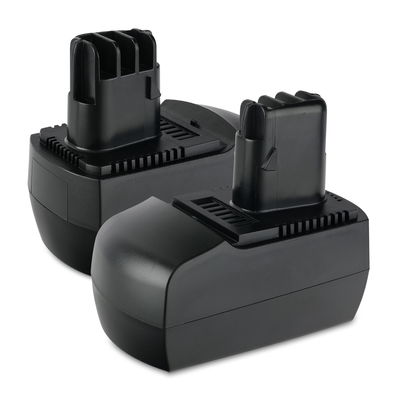 2x Akku työkaluun Metabo BSZ 14.4, BSZ 14.4 Impuls, BSZ 14.4 Impuls - 6.25475, 6.25476,625476000, ME-1474 vaihtoakku, 14.4V, 3Ah, NiMH