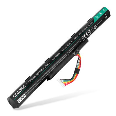 Akku tietokoneeseen Acer Aspire E5-575G, E5-573G, E5-475G, E5-523G, E5-553G, E5-774G, AS16A5K, AS16A8K - 14.6V 2200mAh tuotemerkiltä CELLONIC