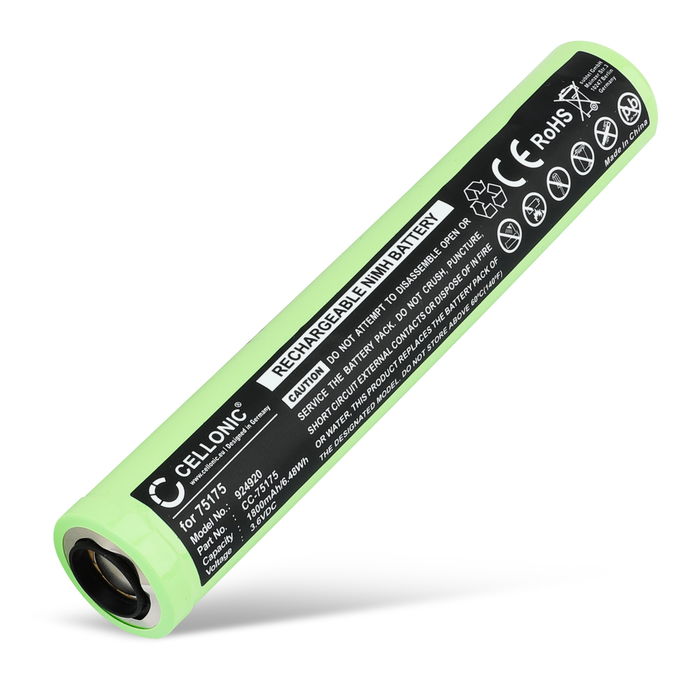 Streamlight Stinger akku, 1800mAh vaihtoakku tuotemerkiltä subtel