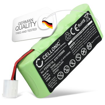 FD252/10 Battery for Bosch Somfy K8, K10, K12 Easy Lift, Roll Lift, Rollfix 3000mAh Battery Replacement