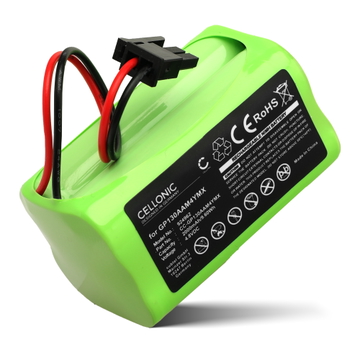 1x Vaihtoakku laitteelle Visonic PowerMaster 10; Powermax Express GP130AAM4YMX (2000 mAh, 4,8 V) tuotemerkiltä subtel