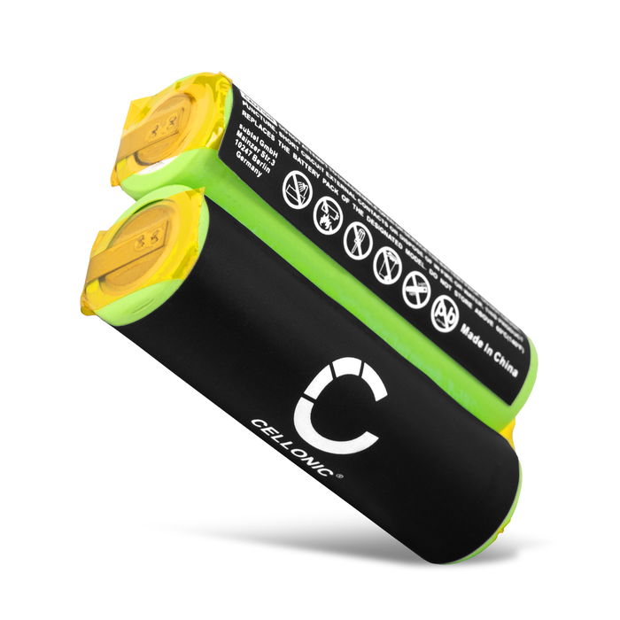 Philips HQ7390 akku, 2000mAh vaihtoakku tuotemerkiltä subtel