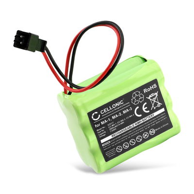 Akku tuotteeseen Tivoli iPAL MA-1 / MA-2 / MA-3 - , 2000mAh, 7.2V vara-akku