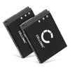 2x Akku 600mAh