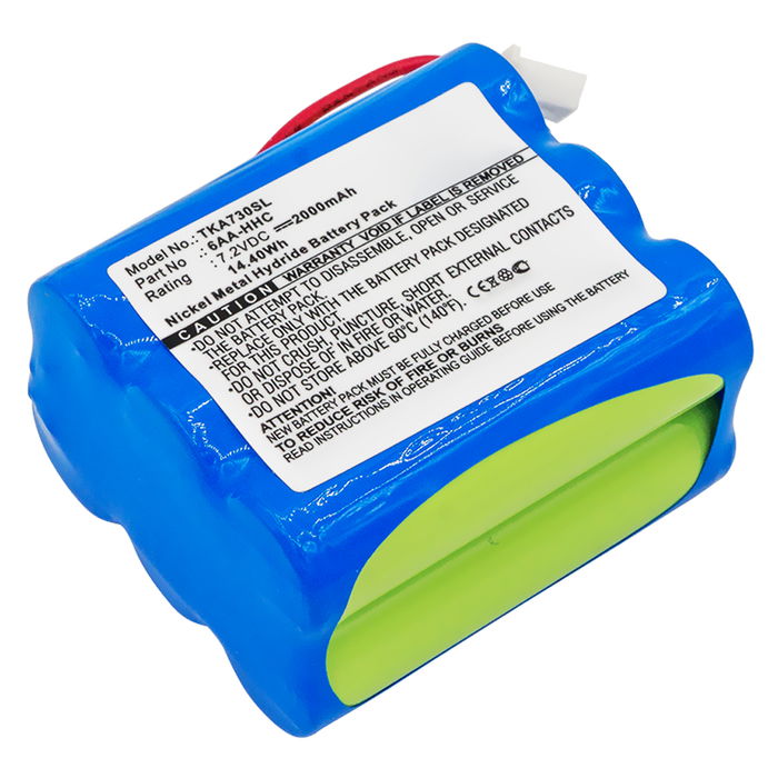 TDK Life On Record A73 Boombox akku, 2000mAh vaihtoakku tuotemerkiltä subtel