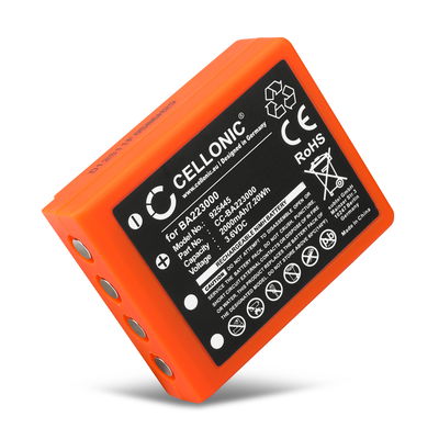 Akku kaukosäätimeen HBC Radiomatic Quadrix, Micron 4, 5, 6, 7, Vector Pro, Keynote - BA223000, BA223030, FUB6, 2000mAh, 3.6V vara-akku