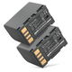 2x Akku BN-VF808 BN-VF815 BN-VF823 (2250 mAh, 7,4 V)
