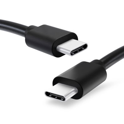 USB-johto kännykkään Google Pixel 7, 7 Pro, 6, 6 Pro, 6A, 5, 4, 3, 2 - USB C Type C, 3A (PD 60W), 1m latausjohto. Musta PVC datakaapeli