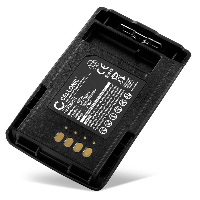 Akku tuotteeseen Motorola MTP850, MTP850S, MTP800, CEP400 - FTN6574, 2200mAh, 3.7V vara-akku