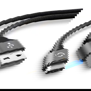 Datakaapeli - Samsung Galaxy S23, S22, S21, S20, S20 FE, S10, S9, Plus, Ultra / Note 20, 10 / A71, A52, A51, A21s, A12 - 2m, 3A USB - Datakaapeli, Harmaa