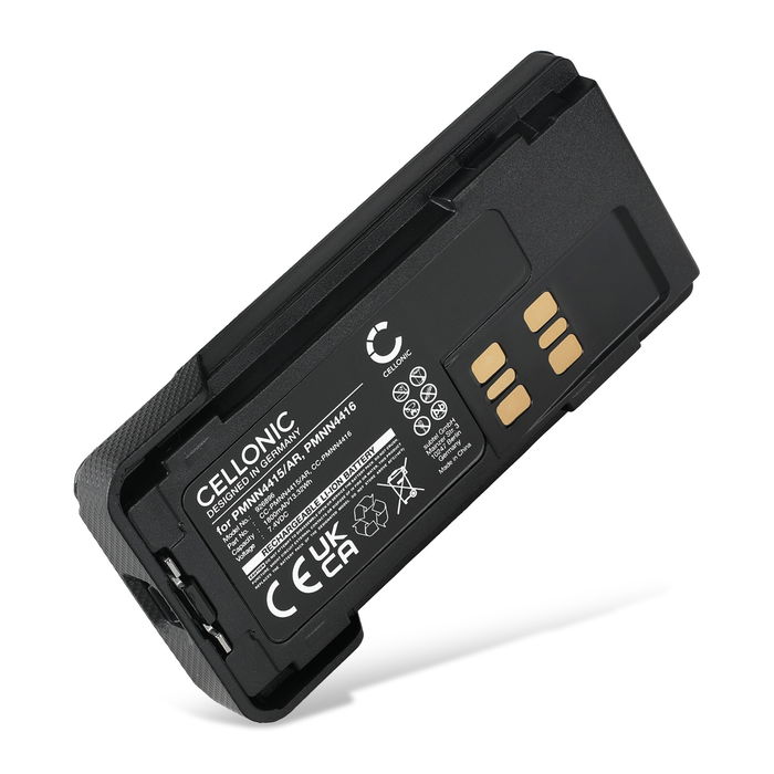 Battery for Motorola DP4400E, DP2400, DP2600, P8660, P8668, XIR P6600, P6620 7.4V 1800mAh Li Ion from CELLONIC