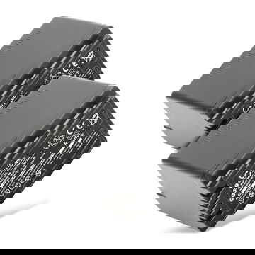 2x VW-VBK180 VW-VBK360 VW-VBL090 Battery for Panasonic HDC-SD40 -SD80 -SD66 -SD99 -SD60 -SD90 -HS60 -SDX1 SDR-S50 -S70 -H85 HC-V10 3400mAh Camera Battery Replacement