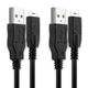 2x 14 Pin Connector to USB A Data Cable, 2m