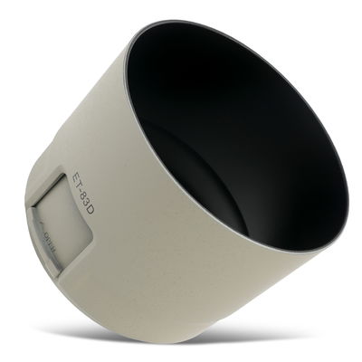 Ø 77mm teleobjektiivin vastavalosuoja ET-83D kameraan Canon EF 100-400 mm 1:4.5-5.6L IS II USM - Bajonetti Sylinterimäinen / Pyöreä vastavalosuoja tuotemerkiltä CELLONIC