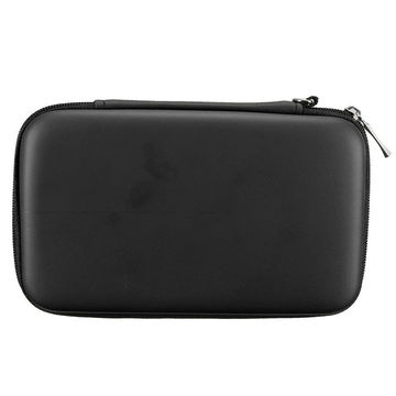 Protective Case for Nintendo 3DS XL, DSi XL, New 2DS XL, Retroid Pocket 2 Plus, Analogue Pocket - Portable Travel Hardcase with Game Card Holder - Black