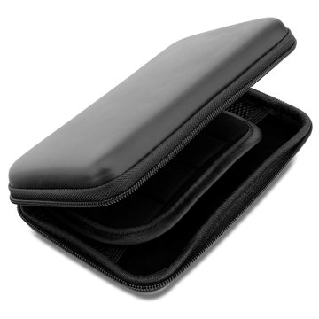 Suojakotelo Nintendo 3DS, 3DS XL, New 2DS XL, New 3DS XL - Mustaa muovia