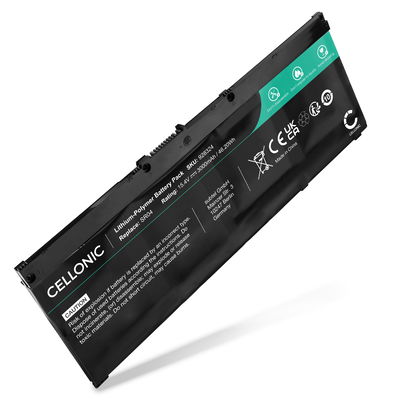 Akku tietokoneeseen HP Pavilion 15, Omen 15, Omen 17, SR04XL - 15.4V 3000mAh tuotemerkiltä CELLONIC