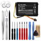 1x Akku 6027A0093901 (1100 mAh, 3,7 V) + työkalut