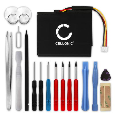 Akku navigaattoriin TomTom Via 135 M / 1515 / 1535TM / GO Live 1535 M - 800mAh, 3.6V - 3.7V, P11P17-14-S01 vaihtoakku GPS-laitteeseen + Työkalu