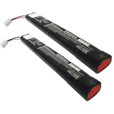 2x Akku tulostimeen Brother PocketJet PJ-623, PJ-663, PJ-673, PJ-622, PA-BT-300, PA-BT-500, 360mAh tuotemerkiltä subtel