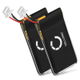 2x Akku 504374,BATT-03 (180 mAh, 3,7 V)