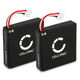 2x Akku 533-000067,AHB472625PST, L/N: 1109, L/N: 1110 (230 mAh, 3,7 V)