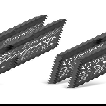 2x Akku kuulokkeisiin Sennheiser Audioport A1, HDE, HDI, RI, E90 Set90, E180 Set180 - 60mAh, 2.4V, BA90, BA 90, E 180 vaihtoakku