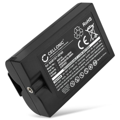 Vaihtoakku laitteelle Ring Peephole Cam; Alarm Outdoor Siren 5AT3S3 (6400 mAh, 3,65 V) tuotemerkiltä CELLONIC