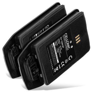2x Akku pöytäpuhelimeen Ascom D81, Avaya DECT 3749, Aastra DT413 - 1220187, 1100mAh vaihtoakku