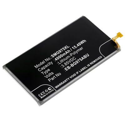 Akku kännykkään Samsung Galaxy S10 Plus (SM-G975) - EB-BG975ABU, 4000mAh, 3.85V vaihtoakku