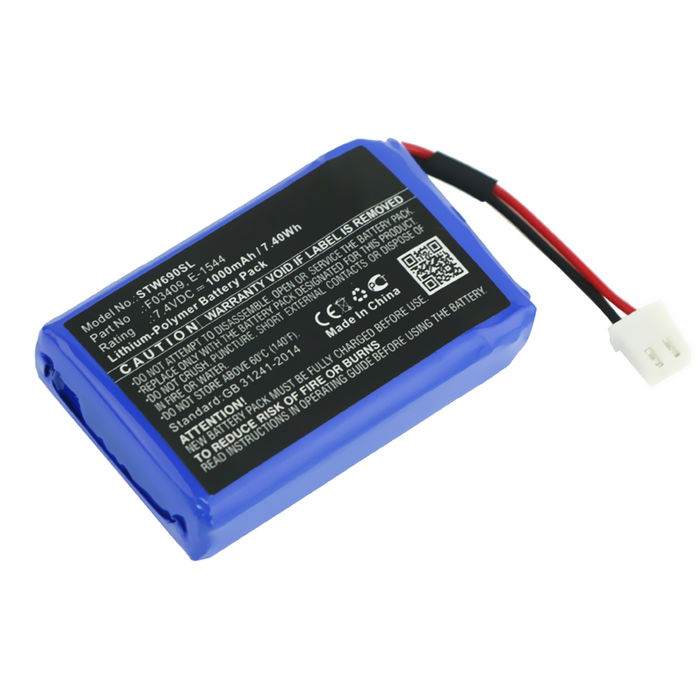 Akku Satlink WS-6922, WS-6910, WS-6908, WS-6909, WS-6912, WS-6932, WS-6933, WS-6936 - 7.4V 1000mAh tuotemerkiltä CELLONIC