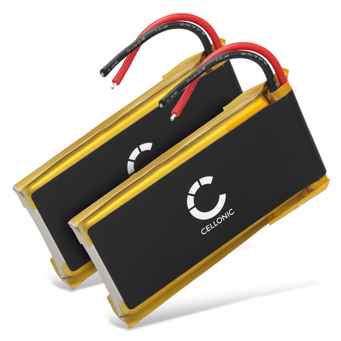 2x Cardo Scala Rider Packtalk Duo akku, 850mAh vaihtoakku tuotemerkiltä subtel