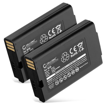 2x Akku tuotteeseen Vectron Mobilepro, Mobilepro 2, Mobilepro II - 6801570551, B30, 1800mAh, 3.7V vara-akku