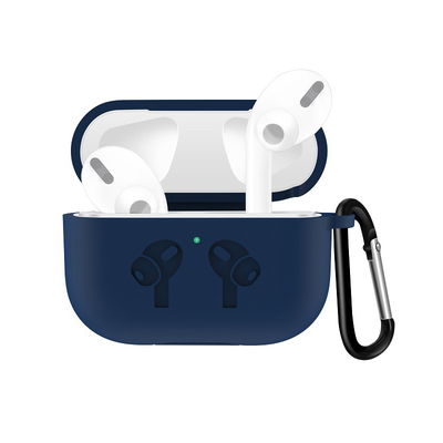 Suojakotelo Apple AirPods Prolle - Sininen latauskotelo silikonia, mattapinta