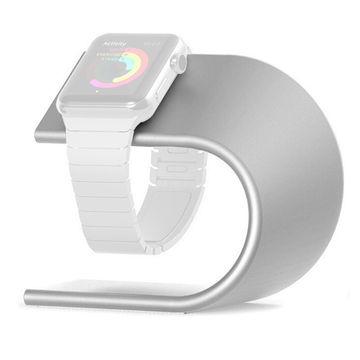 Latausteline Apple Watch SE/7/6/5/4/3/2/1 älykellolle Hopea - 38 mm/40 mm/42 mm/44 mm