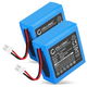 2x Akku 112-0410, LB-105 (700 mAh, 10,8 V)