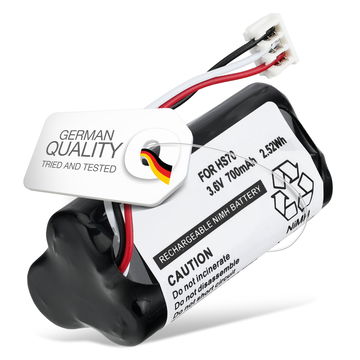 Akku for Tondeo  Tondeo Eco XP; Wella Xpert HS70 (700mAh, 3.6V) â€“ subtel