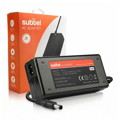 Laturi tietokoneeseen Dell Inspiron 15,14/ Latitude E5520,7490, HP Pavilion - 65W 90W, 19.5V, PA-10, PA-12 tarvikelaturi, 2.6m virtajohto, laturi yhteys(7.4mm x 5mm + pin)