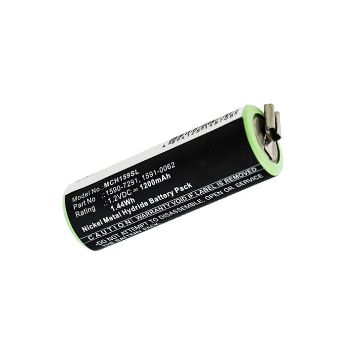 Akku for Moser Ermila Bella 1590 (1200mAh, 1.2V) â€“ subtel