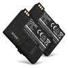 2x Akku 850mAh