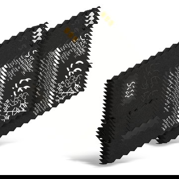 2x Akku pöytäpuhelimeen Siemens Gigaset SL55, SL2, SL560, SL550, MC60, C55, M55, S55, A55 - 850mAh tuotemerkiltä CELLONIC