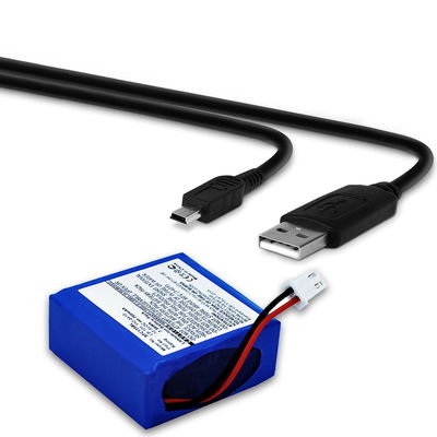 Akku tuotteeseen Safescan 135i 145ix 155-S 155i 165-S 165i 185-S - 112-0410, LB-105, 700mAh, 10.8V vara-akku + USB Kaapeli