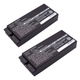 2x Battery (2000mAh, 7.2V)