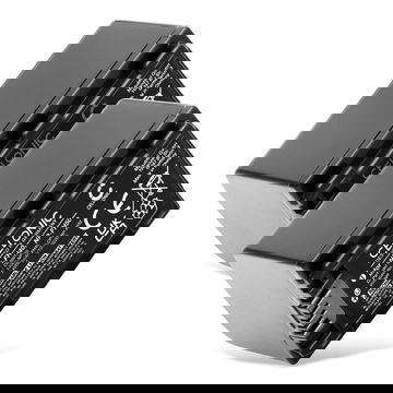 2x Battery for Sony HDR-SR11 SR12 SR10 HDR-XR500 HDR-HC9 DCR-SR47 SR45 / NP-FH50, NP-FH40 1400mAh from CELLONIC