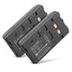 2x Akku NP-55 NP-98 NP-68 NP-33 NP-78 (2100 mAh, 6 V)