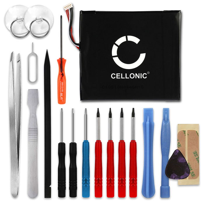 Nintendo Switch akku, 3600mAh vaihtoakku + Työkalu tuotemerkiltä CELLONIC