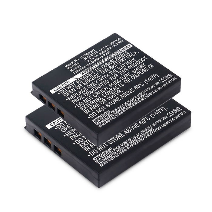 2x Akku Logitech G7 Laser, MX Air, M-RBQ124, 831410, NTA2319 tietokoneeseen - 600mAh tuotemerkiltä subtel