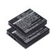 2x Akku 190310-1000,190310-1001,831409,831410,L-LL11,NTA2319 (600 mAh, 3,7 V)