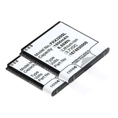 2x Akku navigaattoriin Falk IBEX 25 IBEX 32 - 1800mAh, 3.7V, 1675210000 vaihtoakku GPS-laitteeseen